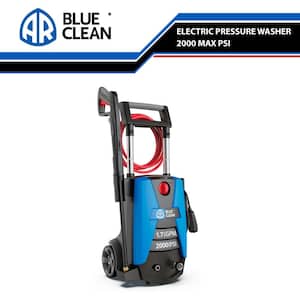 New 2000 PSI 1.7 GPM Cold Water Electric Pressure Washer with Universal Motor