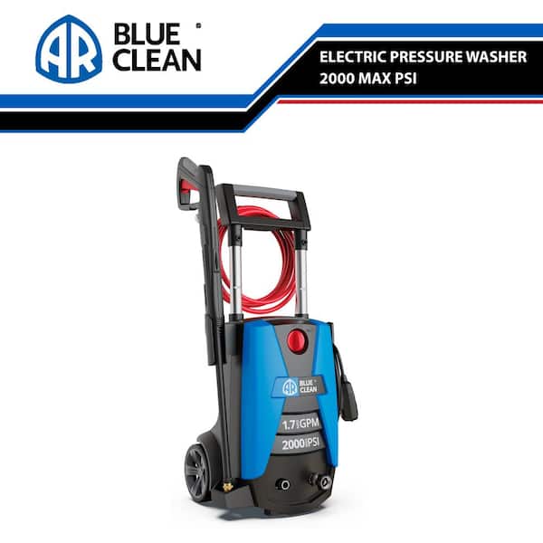 AR Blue Clean BC383HS New 2000 PSI 1.7 GPM Cold Water Electric Pressure Washer with Universal Motor - 1