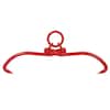 Tidoin 32 in. Red Carbon Steel Log Tongs Heavy-Duty Grapple Timber Claw  GH-YDW4-7380 - The Home Depot