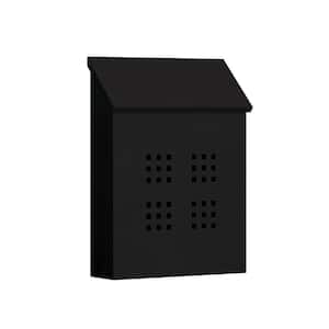 4600 Series Black Decorative Vertical Traditional Mailbox