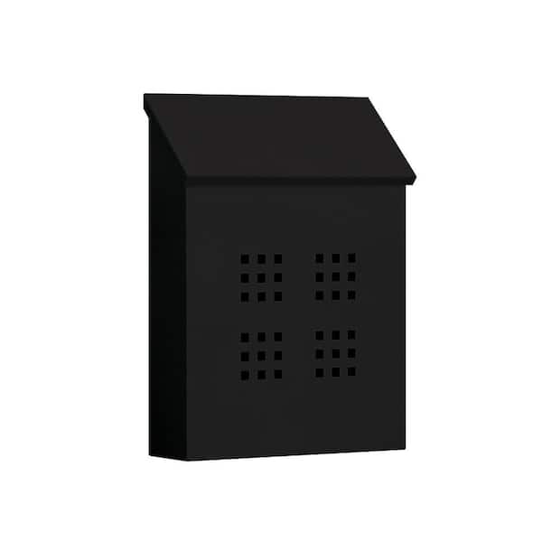 Salsbury Industries 4600 Series Black Decorative Vertical Traditional Mailbox