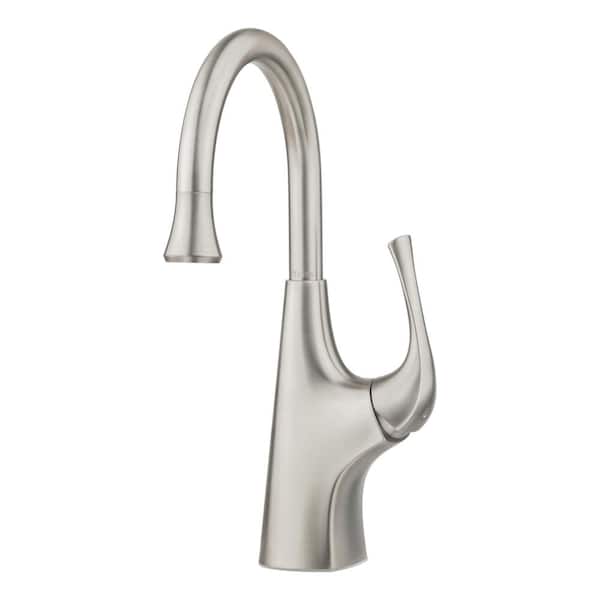 Pfister Ladera Single-Handle Bar Faucet in Spot Defense Stainless Steel