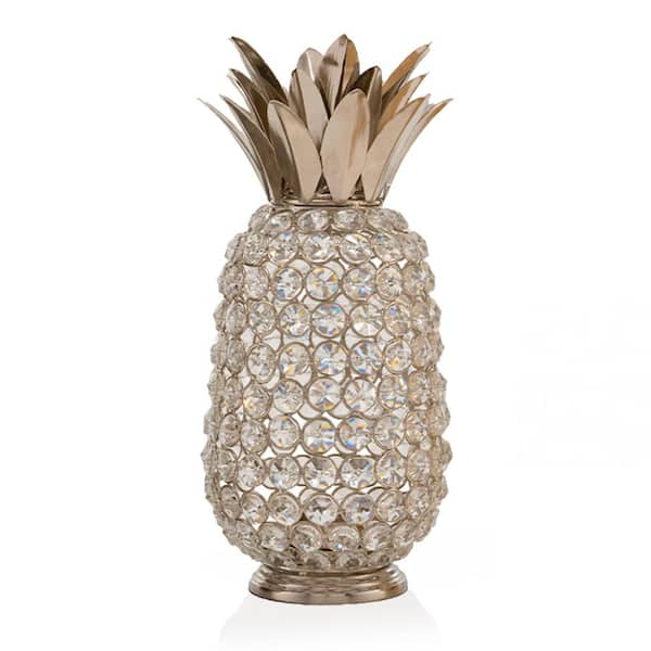 HomeRoots Metal Pineapple Decorative Sculpture