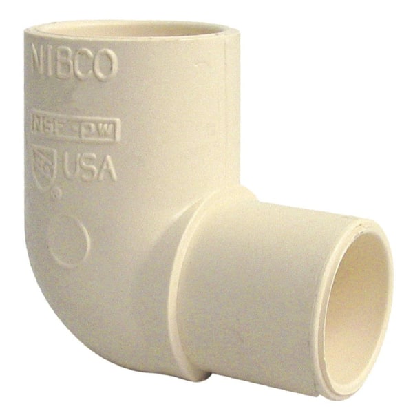 NIBCO 3/4 in. CPVC-CTS 90-Degree Spigot x Slip Street Elbow Fitting