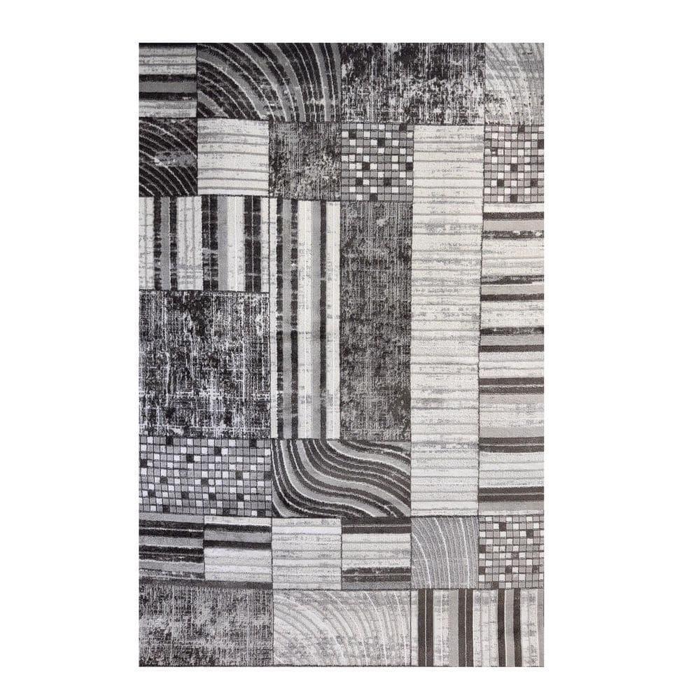 5 X 7 Beige, Brown Abstract Washable Area Rugs Runner Rug price history on PriceWatchPro