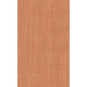 Orange Plain Look Textured Print Non-Woven Non-Pasted Textured Wallpaper 57 sq. ft.
