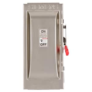 Heavy Duty 100 Amp 240-Volt 3-Pole Type 4X Fusible Safety Switch