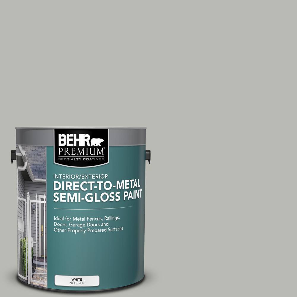 BEHR PREMIUM 1 gal. N3803 Weathered Moss SemiGloss BEHR PREMIUM 1 gal. N3803 Weathered Moss SemiGloss