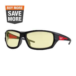 Yellow Performance Safety Glasses Fog-Free Lenses