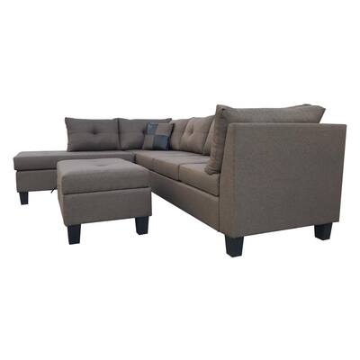 Specialty Reversible Sectional Sofa, Abbyson Living Breckinridge Top Grain Leather Power Reclining Sofa