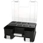 Husky 15 in. x 13 in. Black Pro Double Sided Small Parts Organizer with  Bins not used, KX REAL DEALS NEW YEAR SALE INVER GROVE HTS HOUSEWARES  TOOLS AND MORE