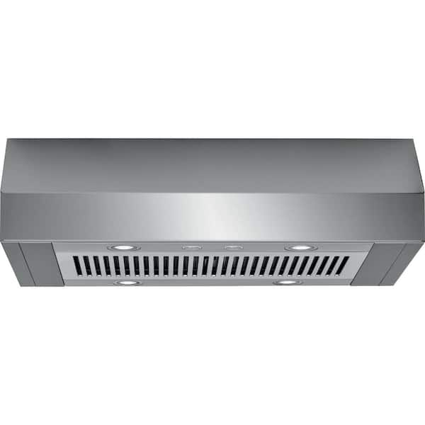 Frigidaire Professional 36 in. Ducted Under Cabinet Range Hood in ...