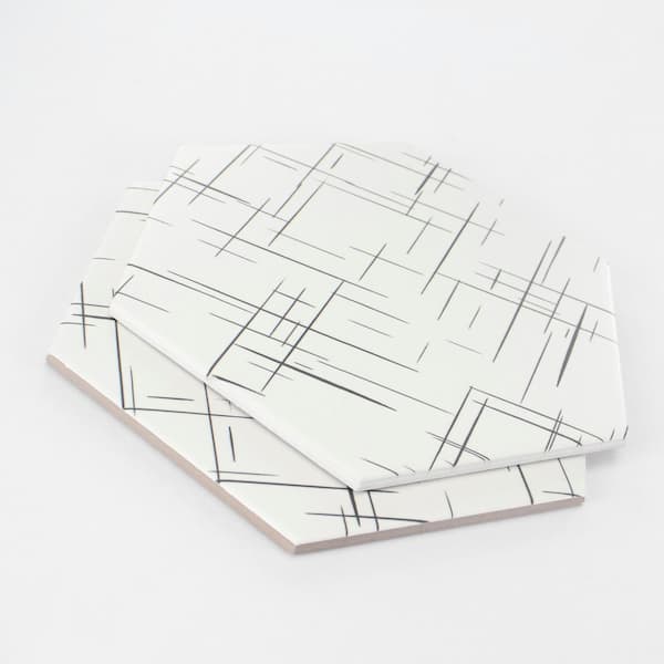 Honeycomb 9 in. x 10 in. Crossings Matte Porcelain Tile (12.06 sq. ft./Case)