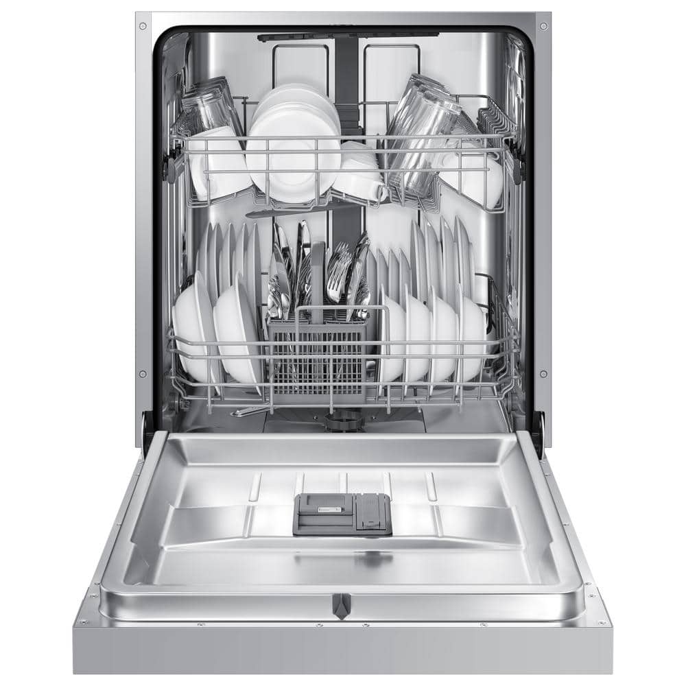 24" Stainless Steel Built-In Dishwasher with Front Control