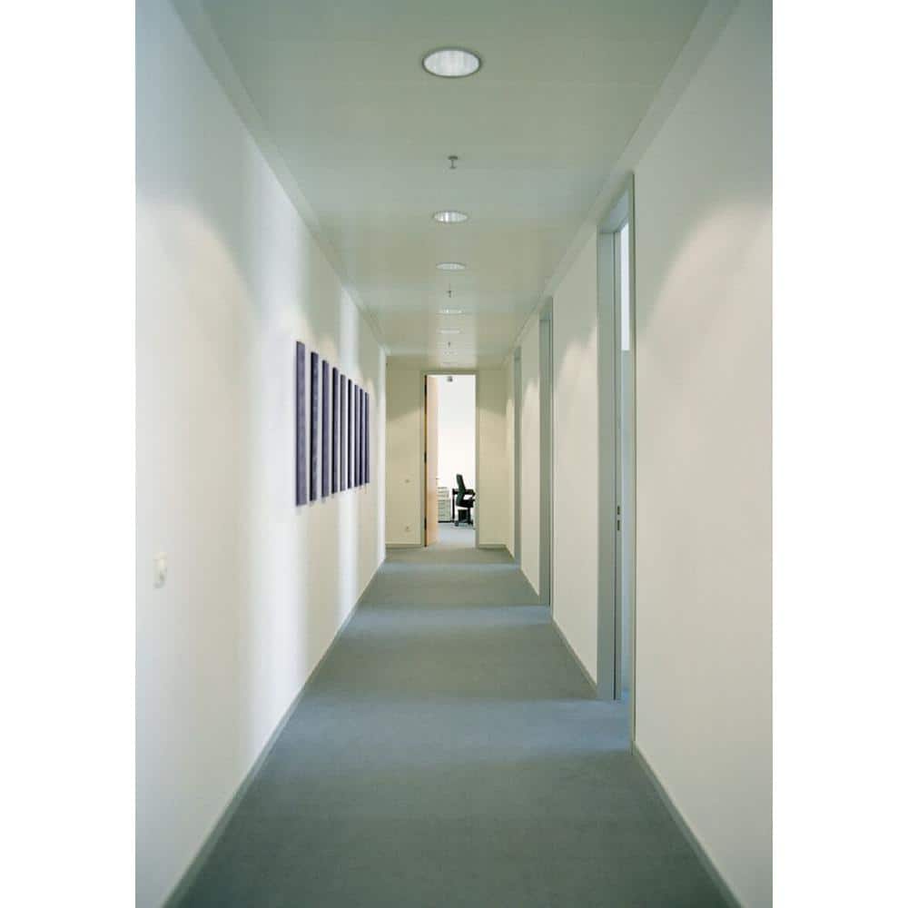 6'' Silver Steel LED New Construction Recessed Downlight