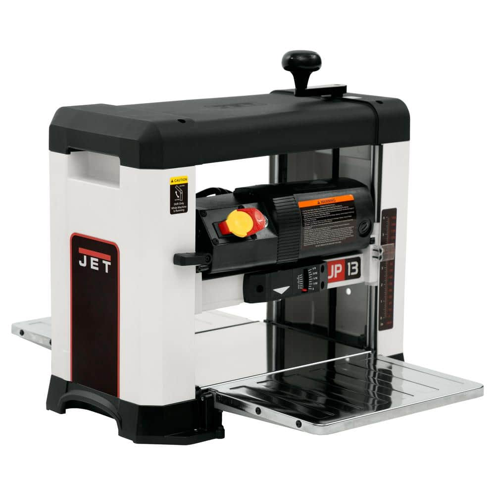 Jet 15 Amp 13 in. Benchtop Corded Planer with Helical Style Head, JWP-13BT