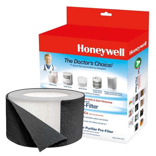 Honeywell Premium Odor and Gas Reducing Type A+ Pre-Filter
