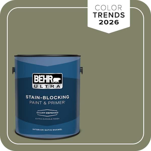 BEHR ULTRA 1 gal. #S380-6 Ecological Extra Durable Satin Enamel Interior Paint & Primer