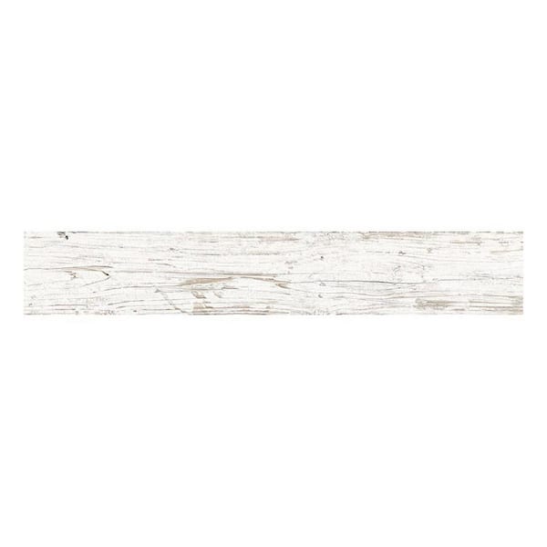 Apollo Tile Hickory 5.9 in. x 35.4 in. White Porcelain Matte Wall and Floor Tile (11.6 sq. ft./case) 8-Pack
