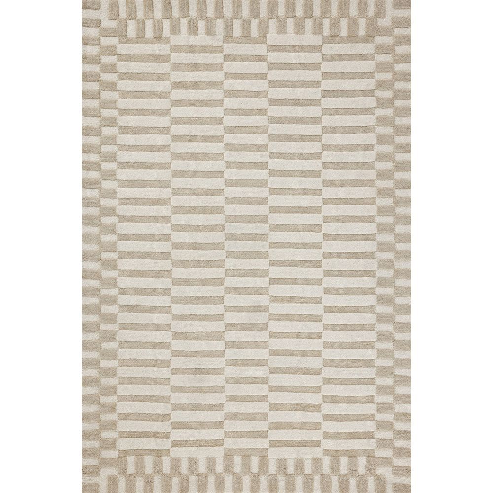 Chris Loves Julia x  Bradley Ivory / Beige 2 ft. 3 in. x 3 ft. 9 in. Accent Rug price history on PriceWatchPro