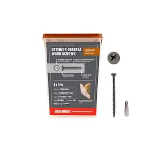#8 3 in. Philips Bugle-Head Wood Deck Screws