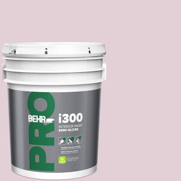 BEHR PRO 5 gal. #S120-2 Etiquette Semi-Gloss Interior Paint