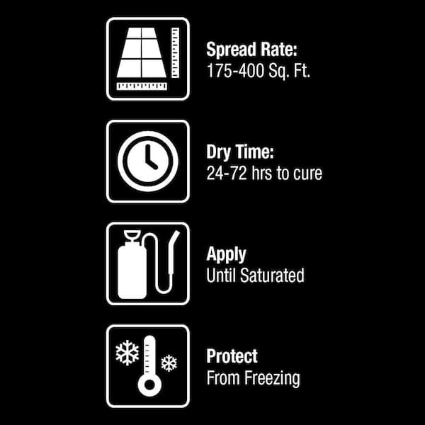 BEHR PREMIUM - 1 gal. Color Enhancing Penetrating Clear Concrete Sealer