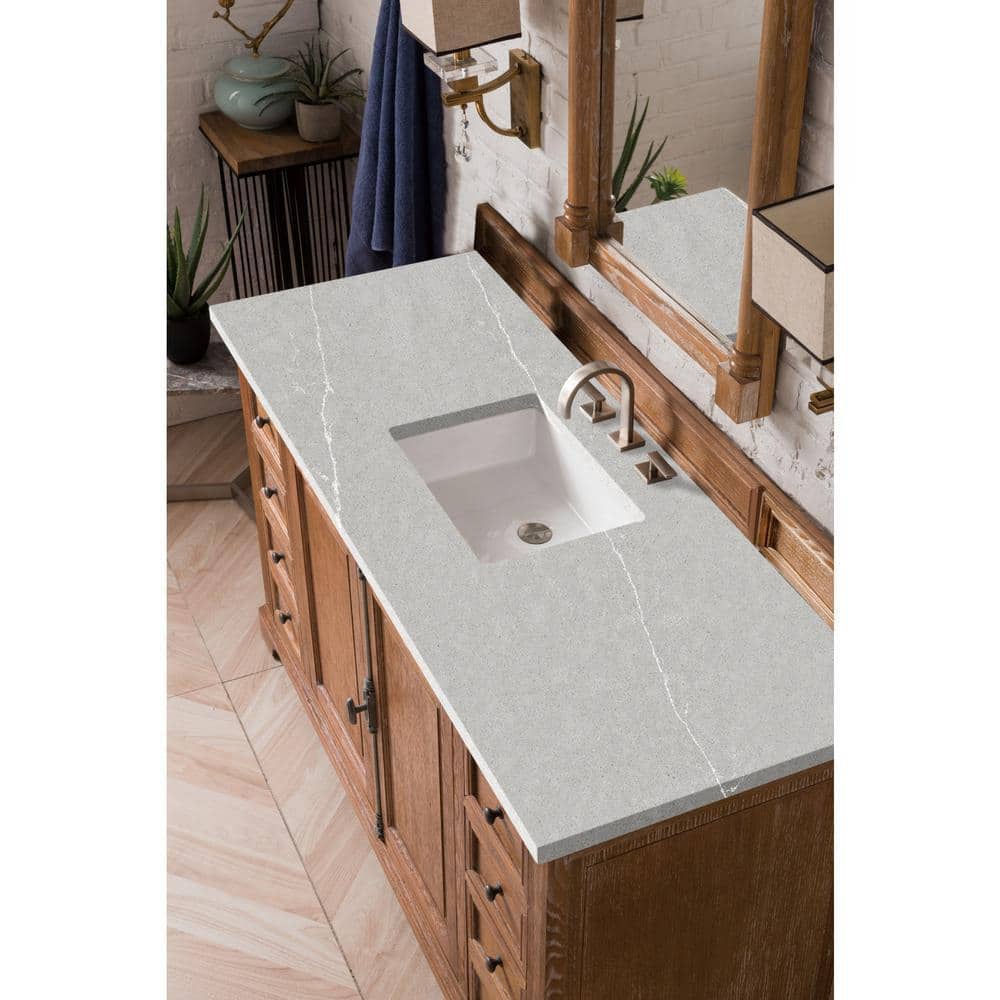 Providence 60" Light Wood Freestanding Single Vanity
