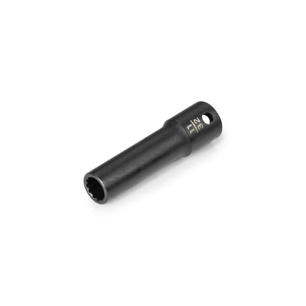 3/8 in. Drive x 11/32 in. Deep 12-Point Impact Socket