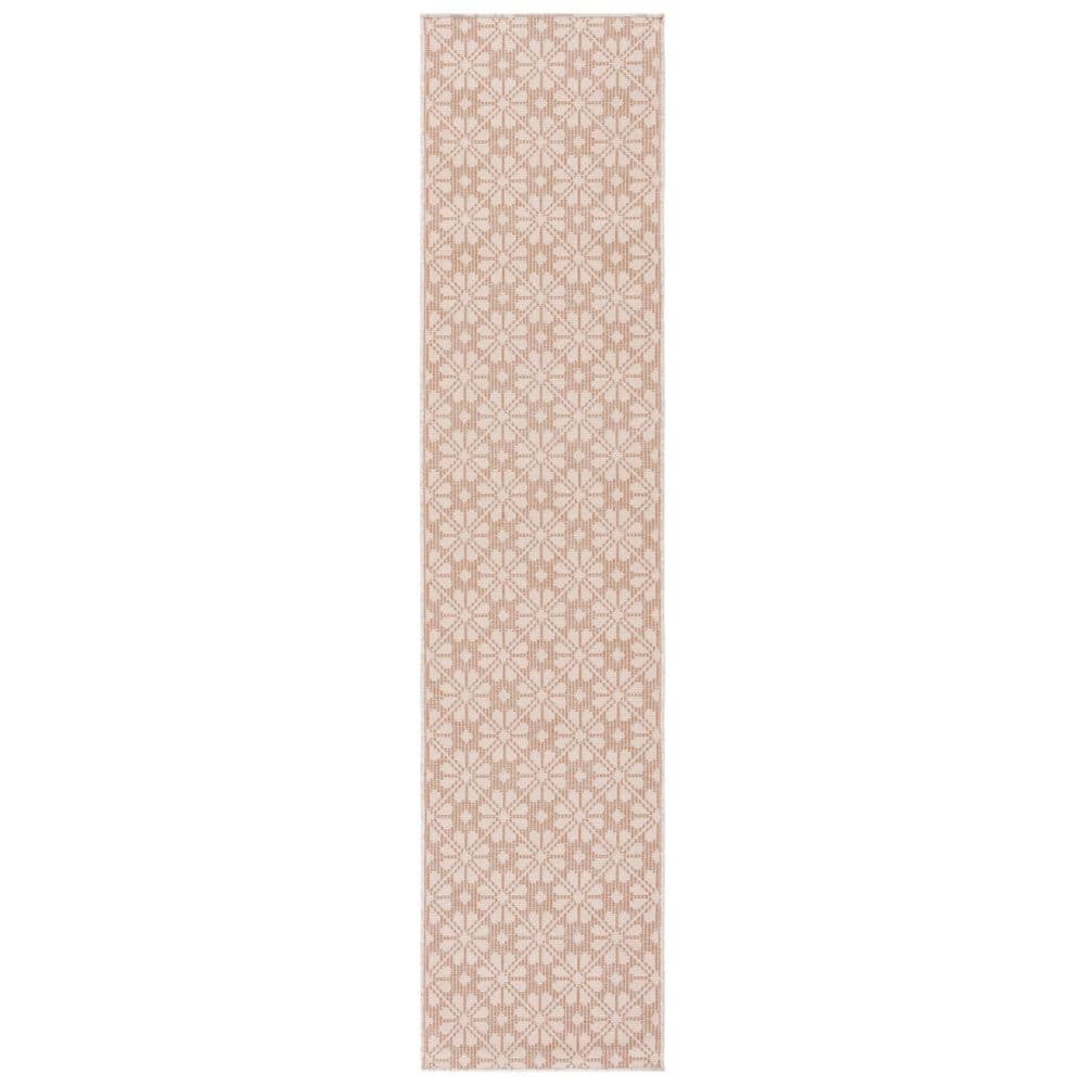 Martha Stewart 2 ft. x 9 ft. Natural/Beige Monochrome Floral Runner Rug price history on PriceWatchPro
