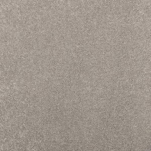 Plush Dreams I - Tender-Gray 12 ft. 39 oz. Triexta Texture Installed Carpet