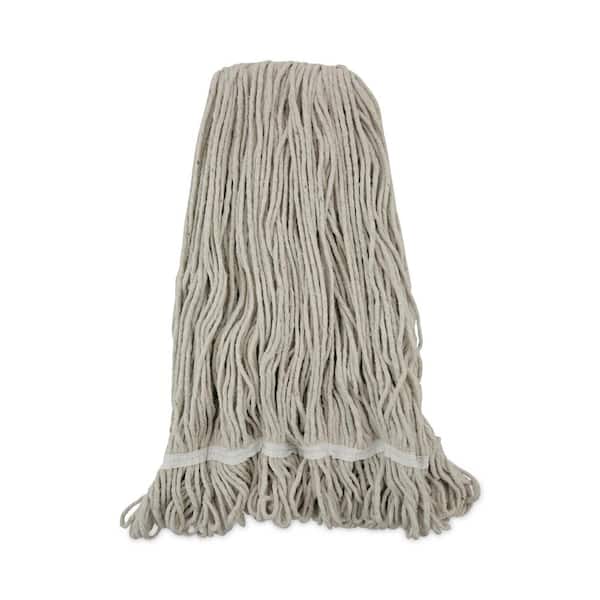 24 oz. Cotton Pro Loop Web/Tailband Wet Mop Head in White (12-Carton)