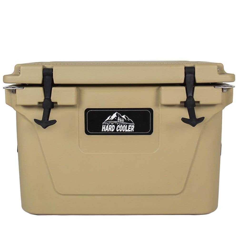 Sudzendf Khaki 50 qt. Portable Cooler, Ultra-Light Insulated Ice