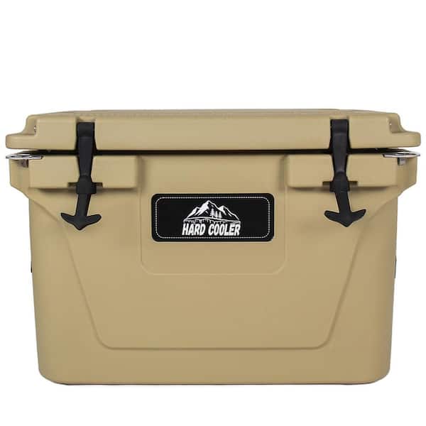 Sudzendf Khaki 50 qt. Portable Cooler, Ultra-Light Insulated Ice