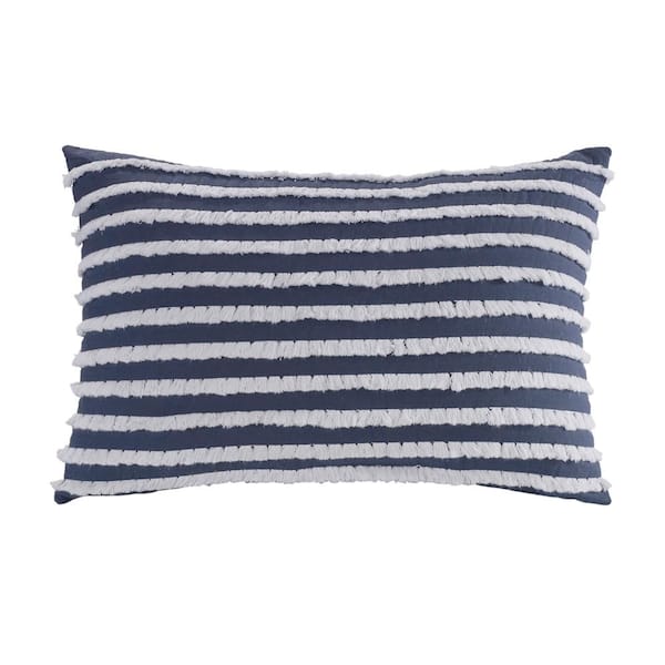 Decorative Square 18 x 18 Inch Throw Pillows Navy & White Moroccan Qua – By  Harrington