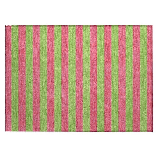 Addison Rugs Chantille ACN530 Blush 1 ft. 8 in. x 2 ft. 6 in. Machine Washable Indoor/Outdoor Geometric Area Rug
