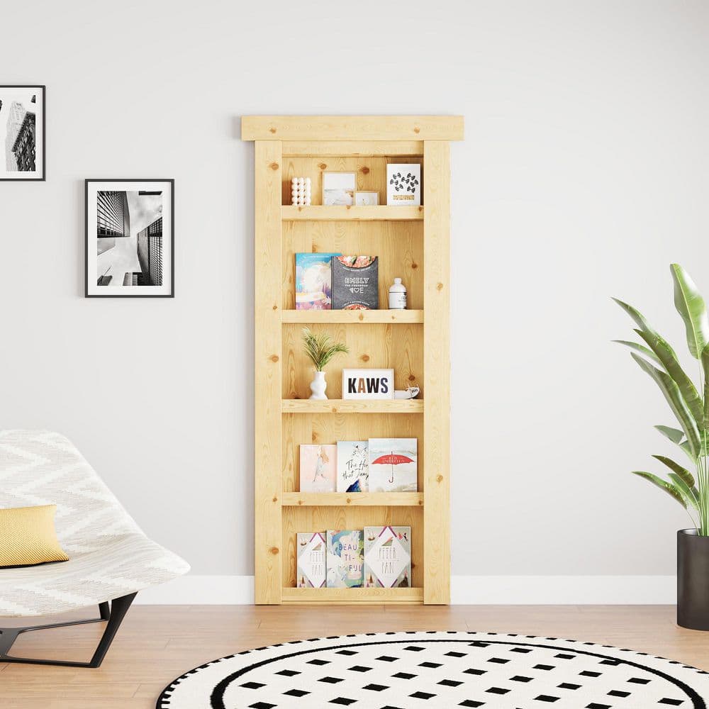 ARK DESIGN 32 in. x 80 in. Assembled Universal/Reversible Solid Core ...