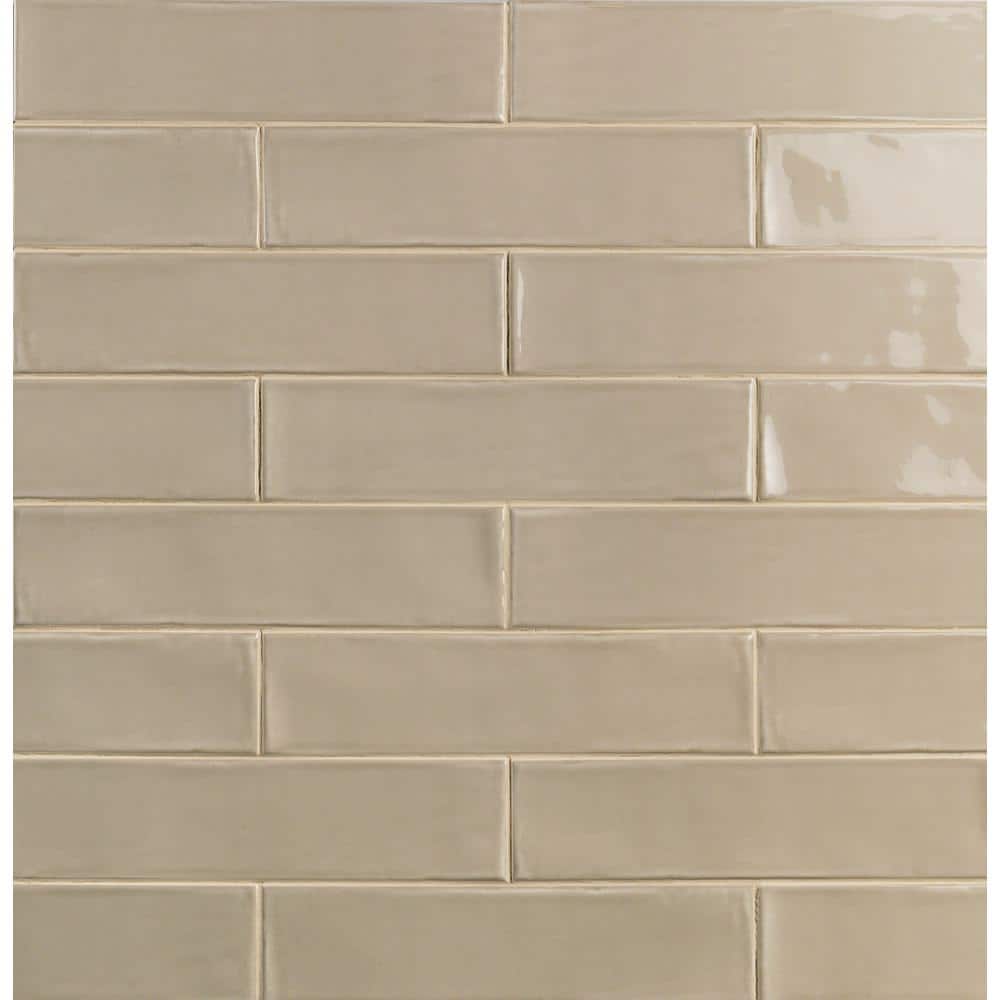 Bolton 3'' x 12'' Polished Beige Ceramic Subway Tile