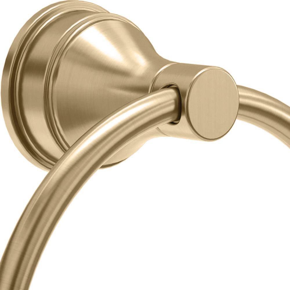 Champagne Bronze Wall Mounted Towel Ring