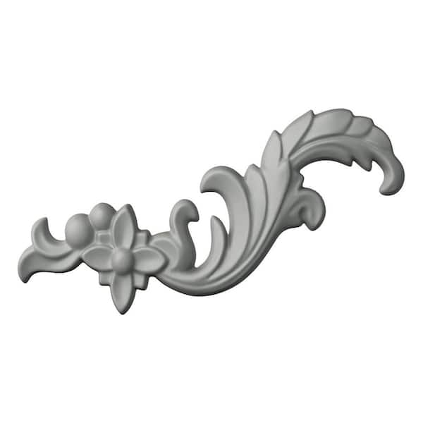 Ekena Millwork 1.00 in. x 15 in. x 8 in. Polyurethane Applique and Onlay Moulding