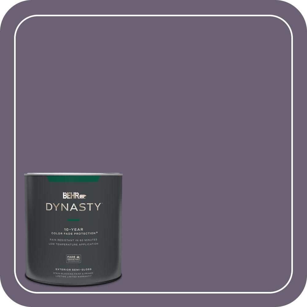 1 qt. #ICC-109 Iris Petal Semi-Gloss Exterior Stain-Blocking Paint & Primer price history on PriceWatchPro