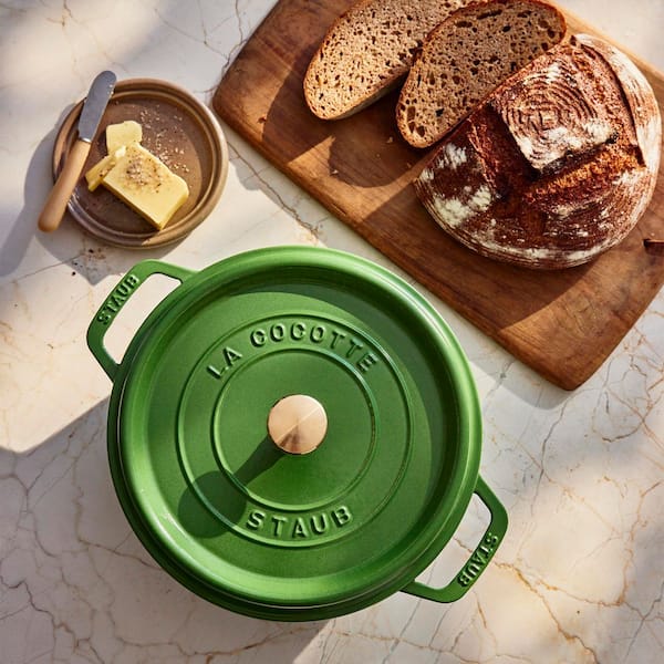 staub 4-qt Enameled Cast Iron Dutch Oven, Made in France