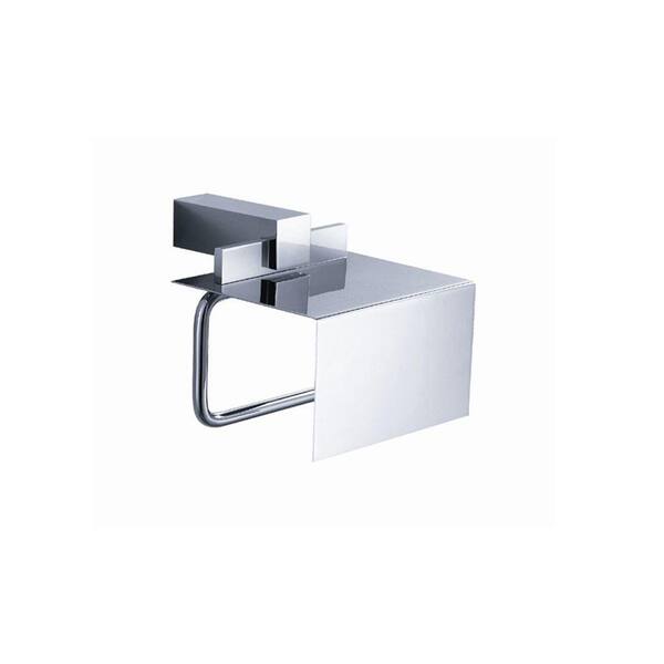 Fresca Ellite Single Post Toilet Paper Holder in Chrome