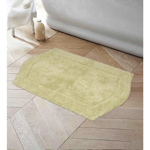 Waterford Collection 100% Cotton Tufted Bath Rug, 21 in. x34 in. Rectangle, Green