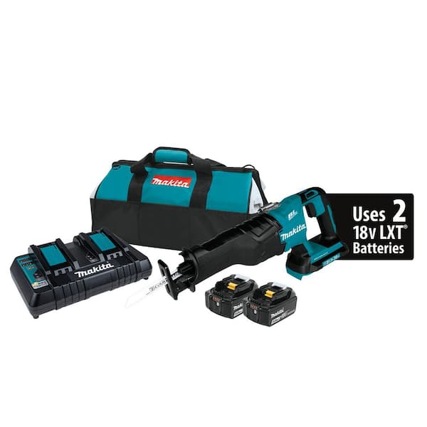 18V X2 LXT Lithium-Ion (36V) Brushless Cordless Reciprocating Saw Kit (5.0Ah) with 2 Batteries 5.0Ah and Charger
