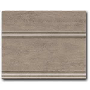 4 in. x 3 in. Finish Chip Cabinet Color Sample in Translucent Monument Grey Oak