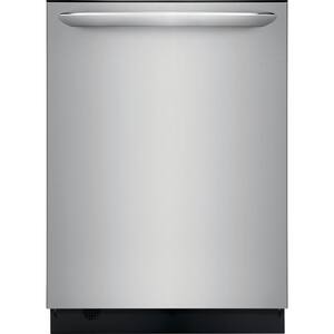 24 in. Smudge Proof Stainless Steel Top Control Built-In Tall Tub Dishwasher with Stainless Steel Tub, 49 dBA