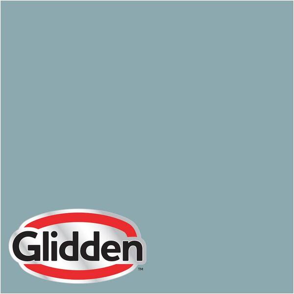 Glidden Premium 1 gal. #HDGB37 Hazy Seacliff Teal Flat Interior Paint with Primer