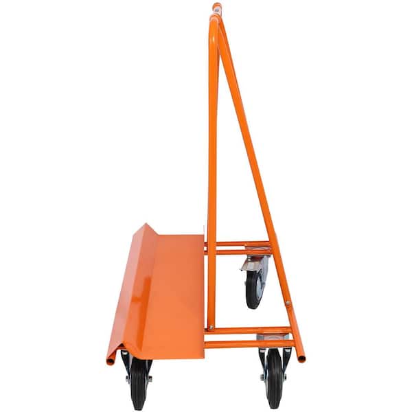 Miscool Ami Heavy-Duty Drywall Sheet Cart, Panel Dolly 1800 lbs. Load Capacity, Panel Service Cart, Casters with Brake