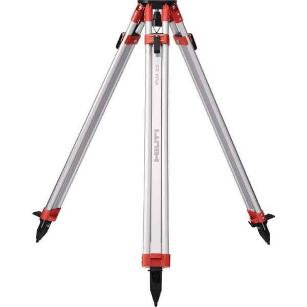 5/8 in. Thread Portable Tripod with Adjustable Heights for Rotating Lasers